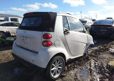 2009 Smart Fortwo Brabus/Passion from USA, damaged, VIN WMEEK31X79K302255